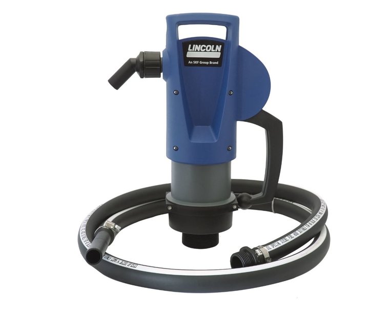 SKF lever-action pump exceeds DEF transfer specifications